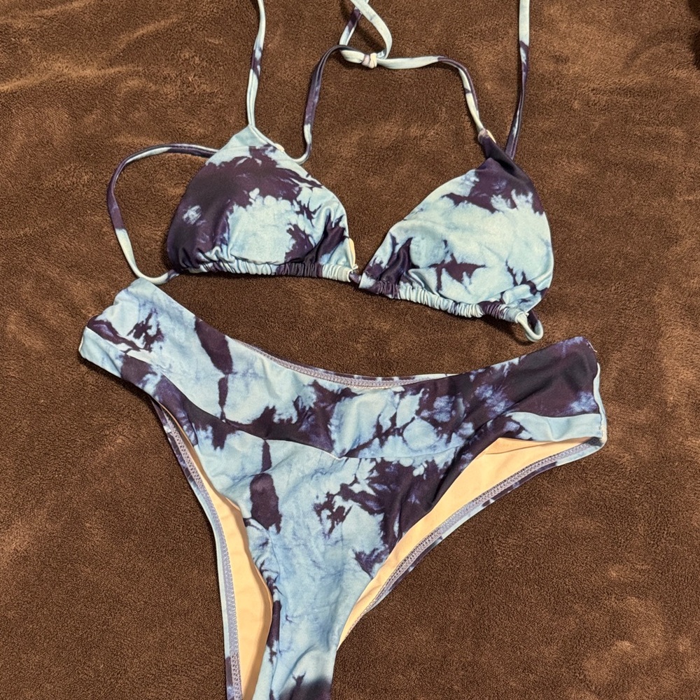 Tie-Dye Bikini Set